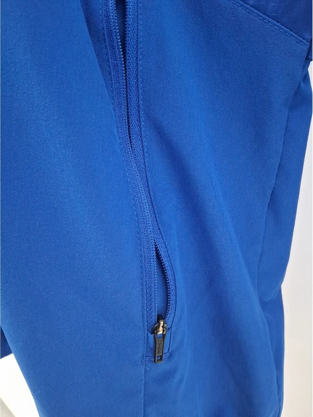Adidas Jacket Mens Medium Blue Coast Guard Lightweight Full Zip Basball Track